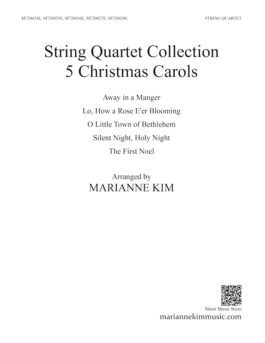 String Quartet Collection: 5 Christmas Carols