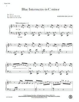 Blue Intermezzo in C minor