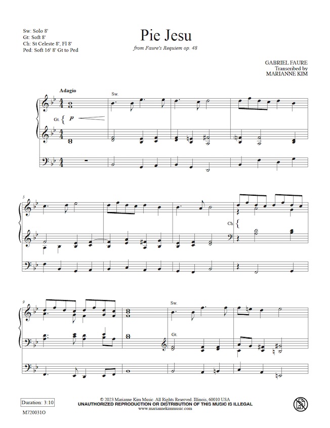 Pie Jesu – G. Faure